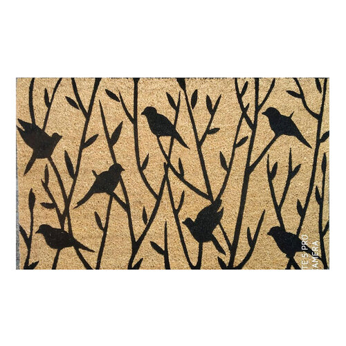 Solemate Latex Birds Branches 50x80cm Outdoor Doormat