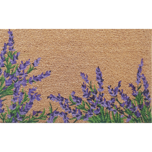 Solemate Latex Lavender Bush 45x75cm Outdoor Doormat