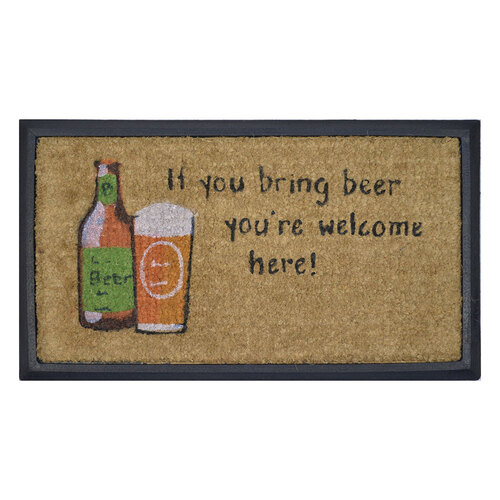 Solemate Bring Beer Welcome 40x70cm Doormat