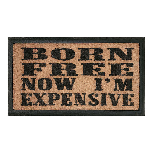 Solemate Born Free Expensive 40x70cm Doormat