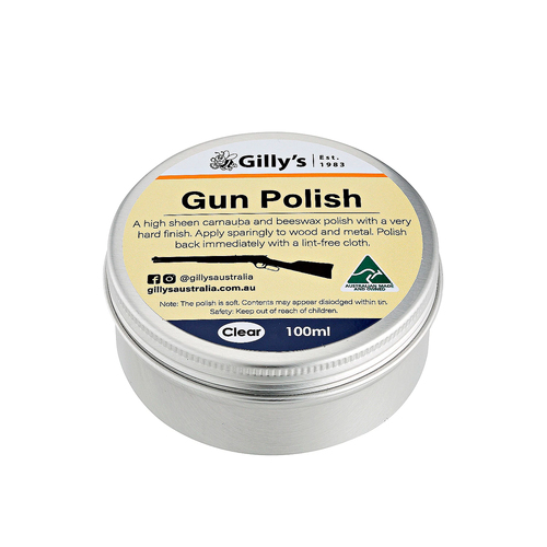 Gilly's Gun/Firearm Cleaning Conditioning Polish 100ml