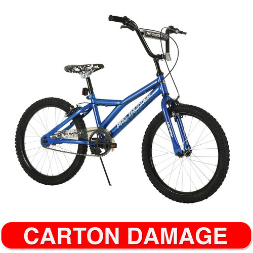 Huffy Pro Thunder 20" Kids Youth Bicycle BMX Bike 5-9yr Max.41kg - Blue