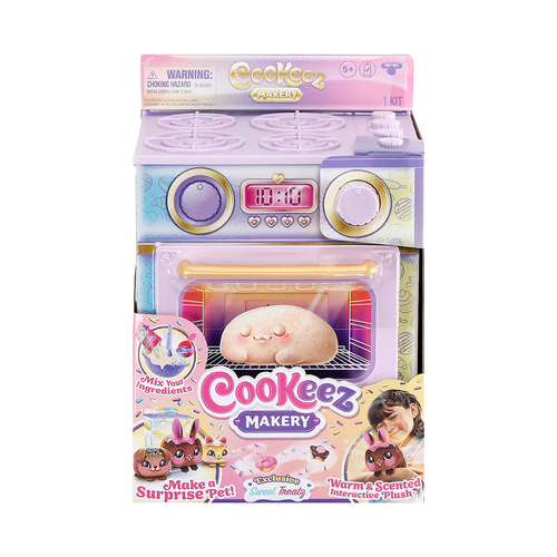 Cookeez Makery Sweet Treatz Kitchen Oven Playset Pretend Play Kids Toy 5y+