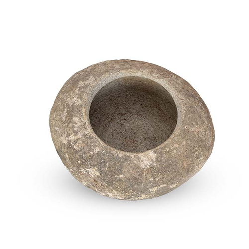 Garden 25x18cm Deep Bowl/Planter Decor Natural Stone Medium