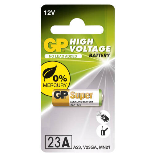 12V ALKALINE BATTERY - GP 1PK