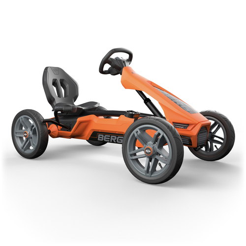 Berg Rally NRG Kids/Children's Pedal Go Kart Orange 4-12y