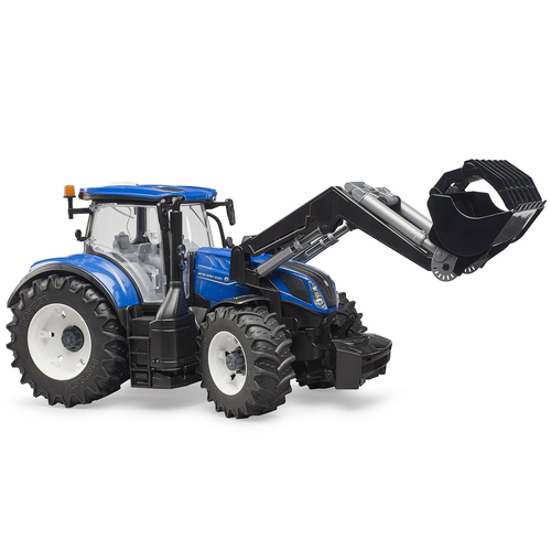 Bruder 1:16 New Holland Tractor T7.315 46cm w/ Front Loader Kids Toy 3y+