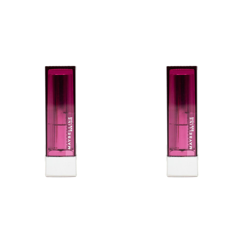 2PK Maybelline 4.2G Lipstick Lip Makeup - Pink Score 244