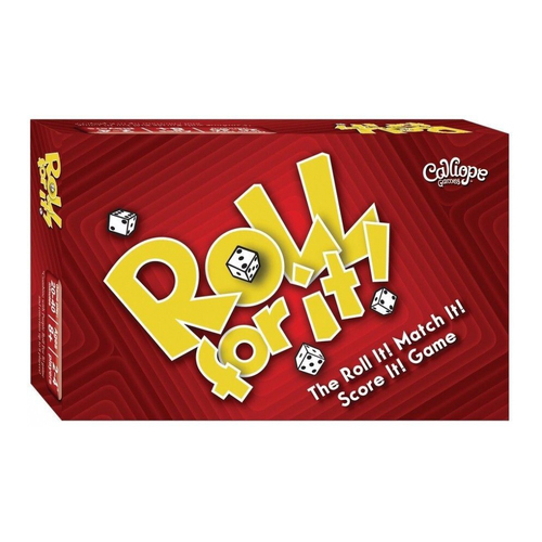 Calliope Roll For It Color Set Red Tabletop Party Board Game