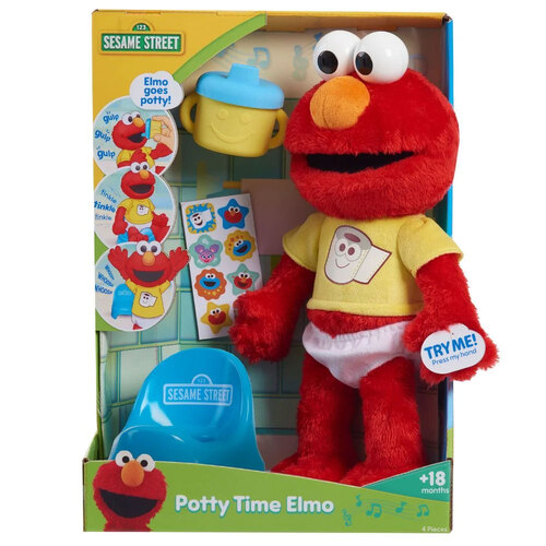 Sesame Street Potty Time Elmo Kids/Childrens Toy 18M+