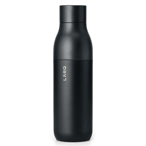 LARQ PureVis UV-C LED 740ml Insulated Water Bottle - Obsidian Black