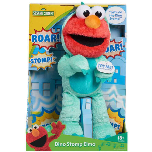 Sesame Street Dino Stomp Elmo Kids/Childrens Toy 18M+