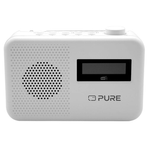 Pure Elan One2 DAB+/FM LCD Display Bluetooth Radio - Cotton White