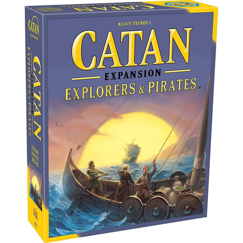 Catan Studio Catan Explorers And Pirates Expansion Tabletop Board Game 12y+