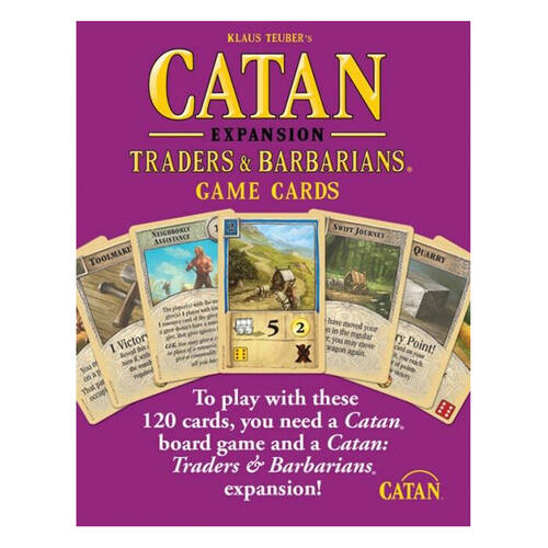 Catan Traders & Barbarians 5th Edition Expansion Card Game Deck 10y+