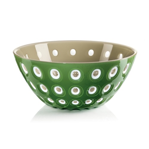 Guzzini Le Murrine 25cm Plastic Bowl Food Container - Green/Biege