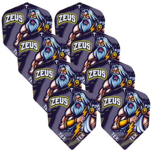 8PK Tex Darts Zeus Flights Standard Tail/Wing Accessory