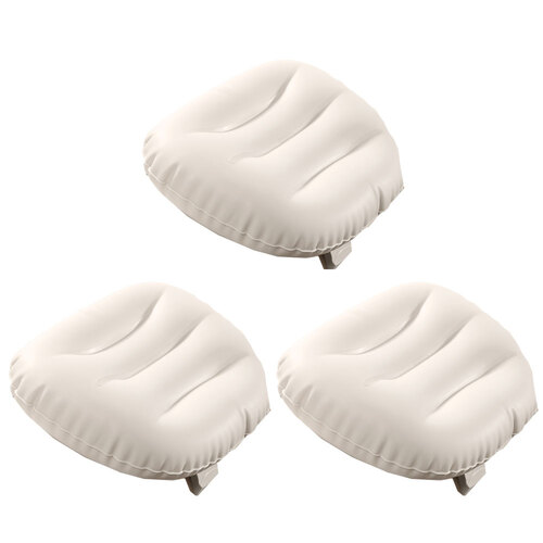 3PK Intex Inflatable PureSpa Headrest Removable Head Support - Beige