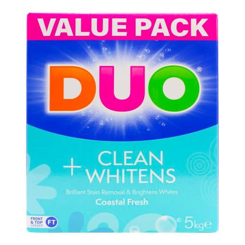 Duo Value Pack Front And Top Loader Whitens Fresh Formula 5kg