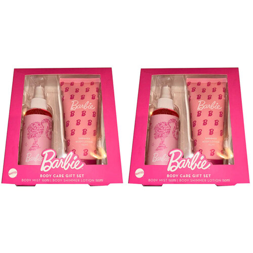 2PK Barbie Body Care Range Kids Body Care Gift Set 6y+