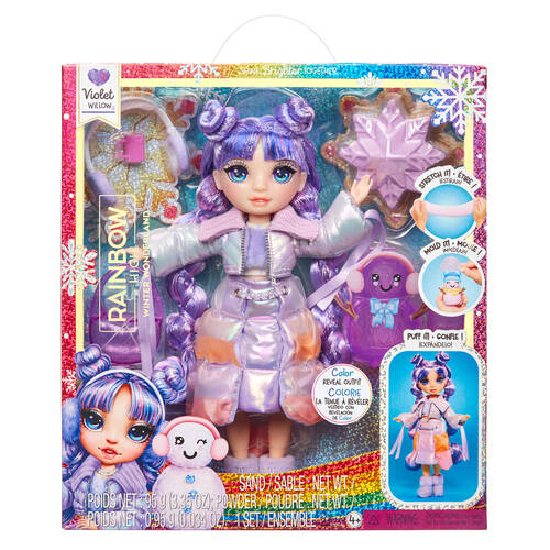 Rainbow High Winter Wonderland Doll Violet - Purple 4y+