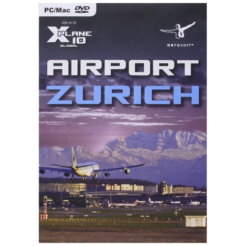 X-Plane 10 Expansion Airport Zurich Aerosoft PC/Mac Game