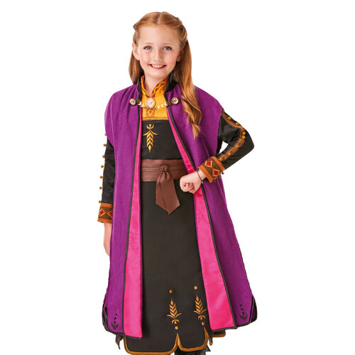 Rubies Anna Frozen 2 Limited Edition Dress Girls Dress Up Costume - Size M