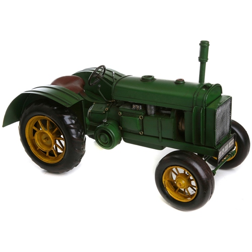 Boyle 38cm Tractor OrnamentGreen/Gold Home/Room Decor