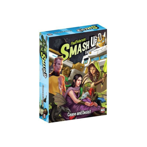 AEG Smash Up Cease and Desist Expansion Tabletop Card Game 12y+