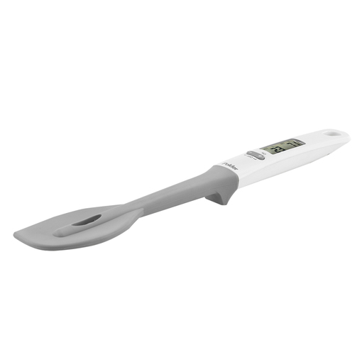 Polder Digital Baking Spatula/Candy Cooking Thermometer - Grey/White