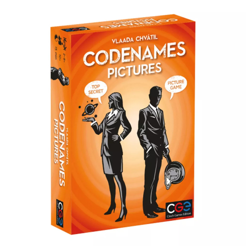 Czech Games Codenames Pictures Card 2-4 Players Coop Game 11y+