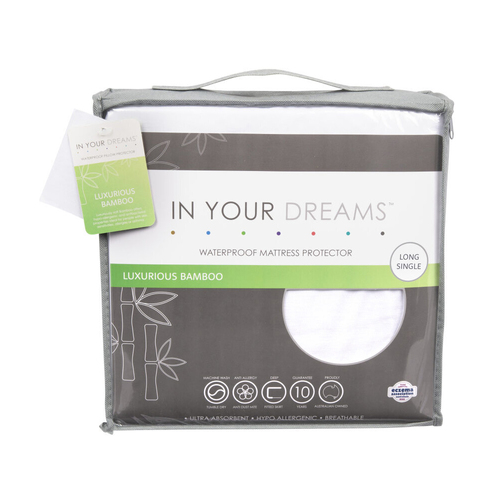 In Your Dreams Long Single Cooling Bamboo Mattress Protector