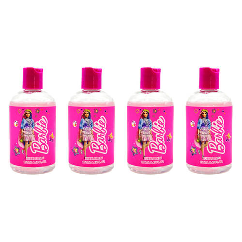 4PK Barbie Extra Range Scented Moisturizing 250ml Bubble Bath - Assorted