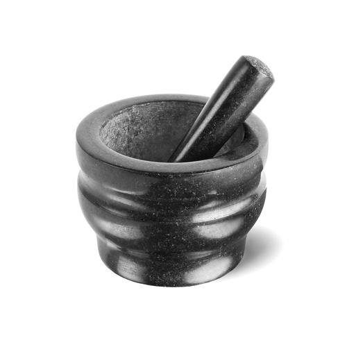 Cole & Mason Worcester 14cm Granite Pestle & Mortar - Black