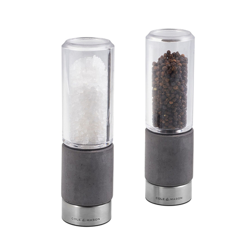 Cole & Mason Regent Concrete Salt &Pepper Mill Gift Set