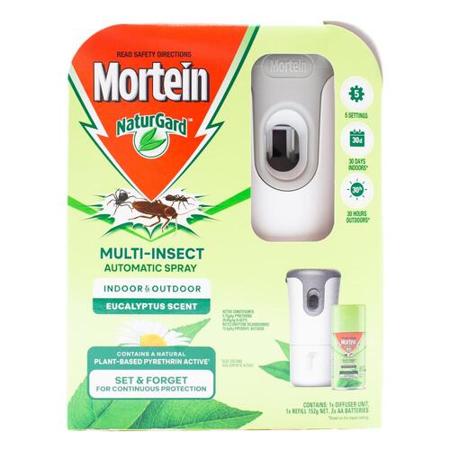 Mortein Naturgard Multi-Insect Automatic Spray Eucalyptus 152g