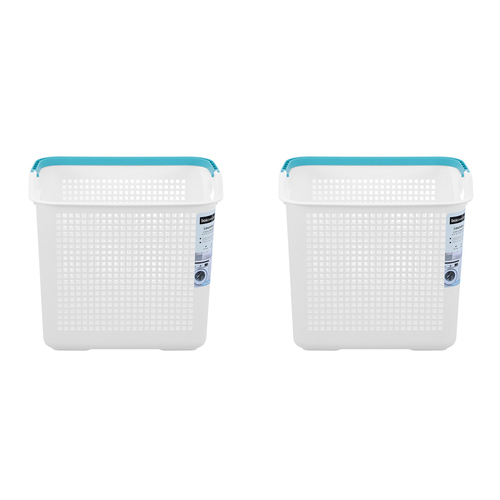 2PK Boxsweden 41x36.5cm Laundry Carry Basket Large - Assorted