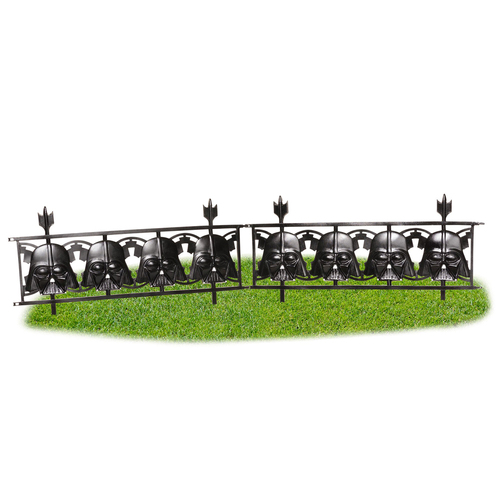 Star Wars Darth Vader 2-Piece Plastic Fence Decorative Display