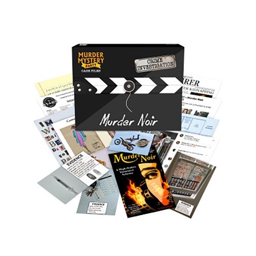 Murder Mystery Party Case Files Murder Noir Interactive Toy 14+