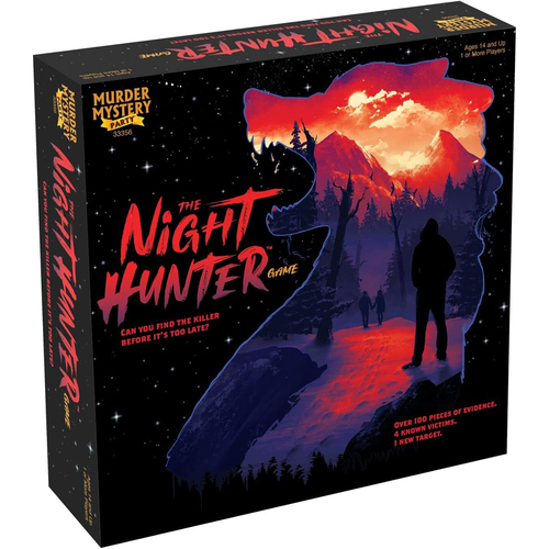 Murder Mystery Party The Night Hunter Game Board Game 14+