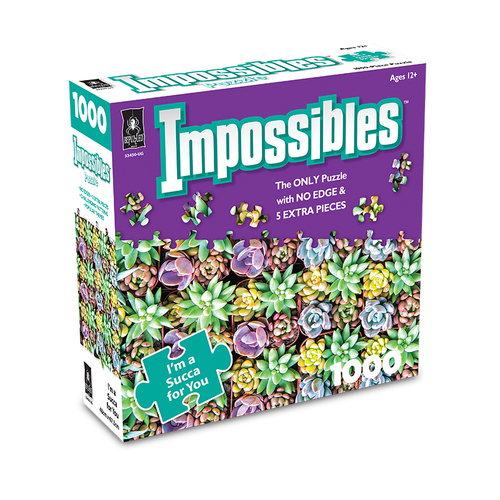 1000pc Impossibles Hasbro I'm A Succa For You Puzzle Game Toy 12+