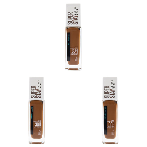 3PK Maybelline 30ml Super Stay Active Wear 30H Foundation - Golden Dore 32