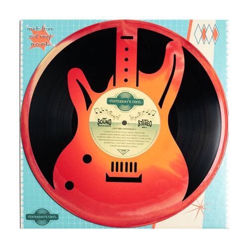 Yesterday’s Vinyl Music Lover 3D Decoration Guitar Assorted