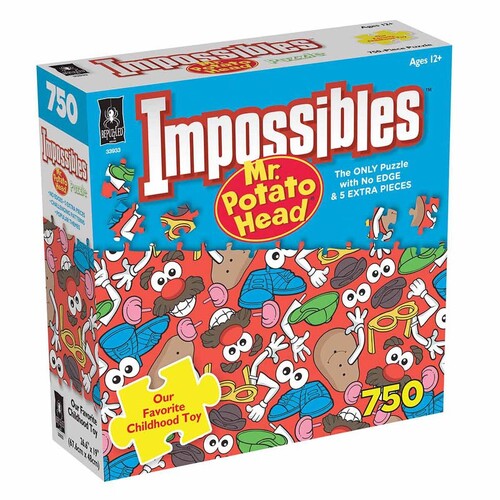 750pc Impossibles Hasbro Mr Potato Head Interactive Puzzle Toy 12+