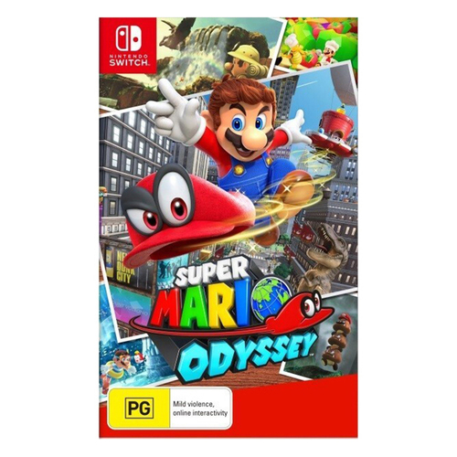 Nintendo Switch SWI Super Mario Odyssey Action & Adventure Video Game
