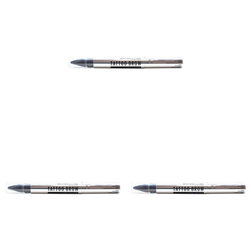 3PK Maybelline Tattoo Brow Lift Stick Eyebrow Brush - Clear 00