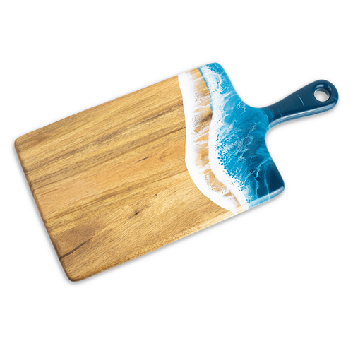 Lynn & Liana Acacia Ocean Vibes Wooden Cheese Board Medium