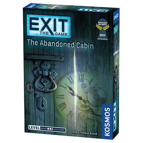 Kosmos Exit The Game Return to the Abandoned Cabin Board Game Level 2.5 12+