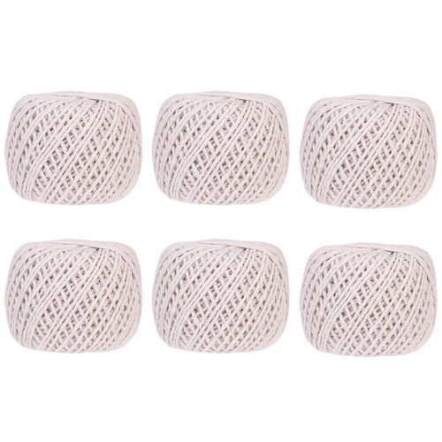 6PK Appetito Cotton Kitchen Twine 80 Metres Home Kitchen Cooking