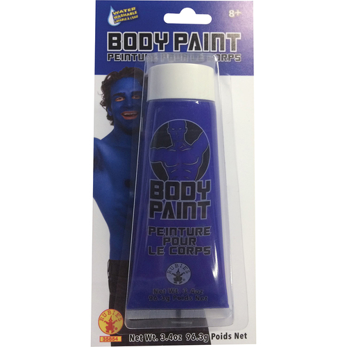 Body Paint 100ml Tube Mardi Gras Party Makeup Costume Blue